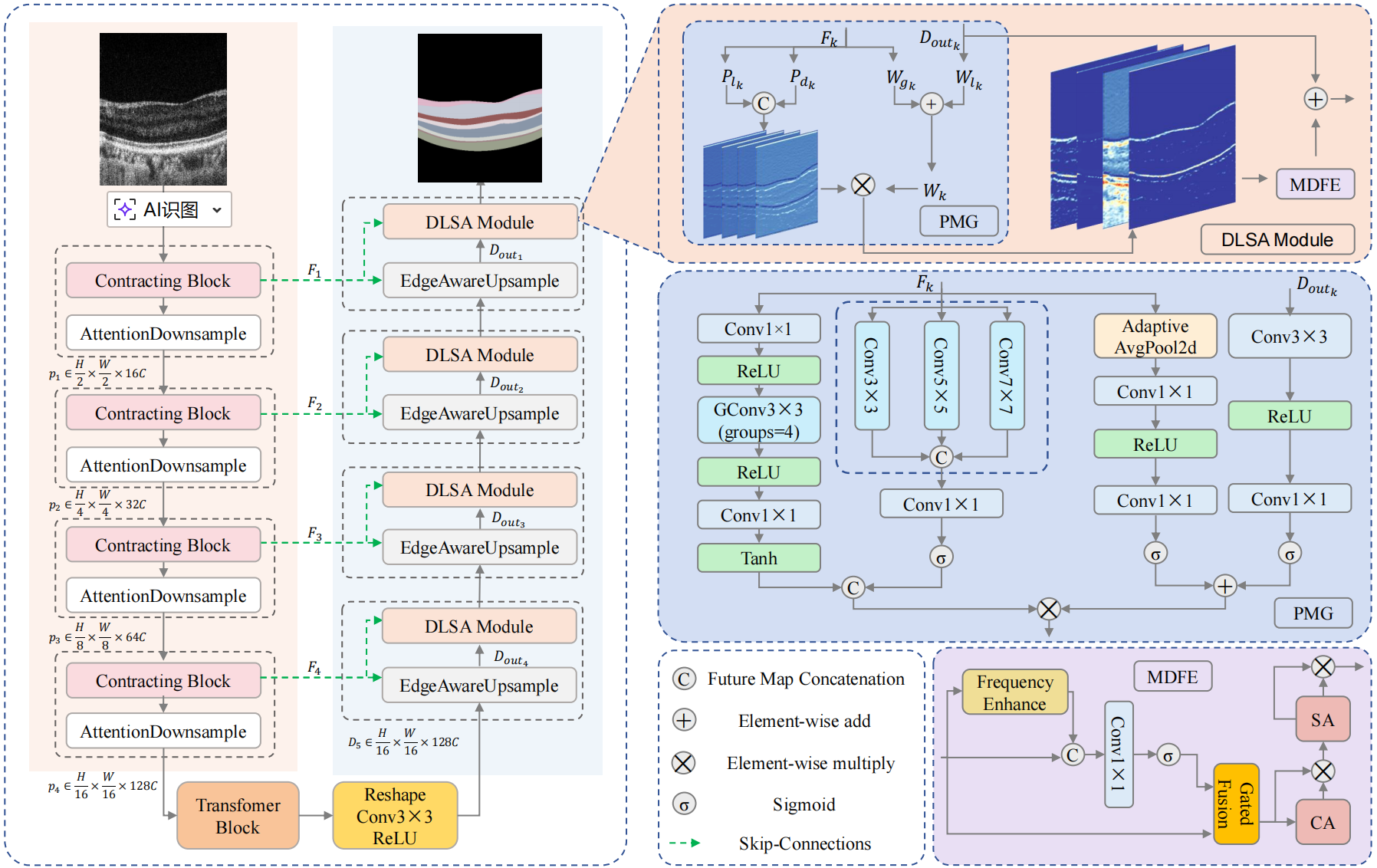 DLSANet：面向视网膜层分割的双路径可学习结构先验注意力网络--《Biomedical Signal Processing and Control》论文